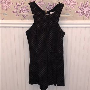 Dolce vita gold studded romper